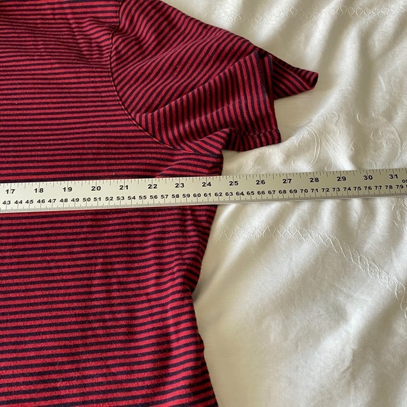 Goodfellow & Co. Men's Standard Black and Red Medium Knit Polo Golf‎ Shirt XXL - Picture 10 of 13